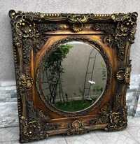 Spectaculoasa oglinda franceza-decoruri superbe-cristal bizotat-Franta