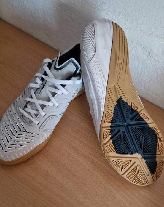 Ghete futsal GINKA 500 Gri Bărbați, 42