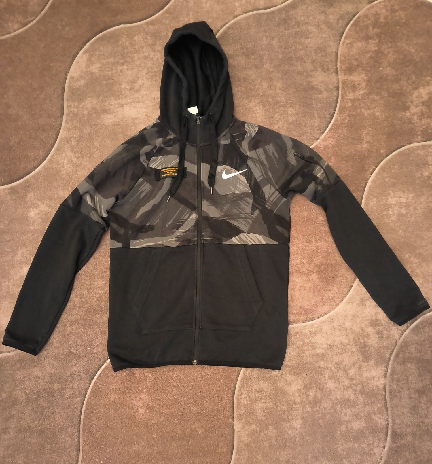 Мъжко Горнище Nike S NK DF FLC HD FZ