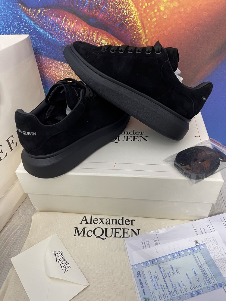 Adidasi Alexander McQueen piele naturala Full Box