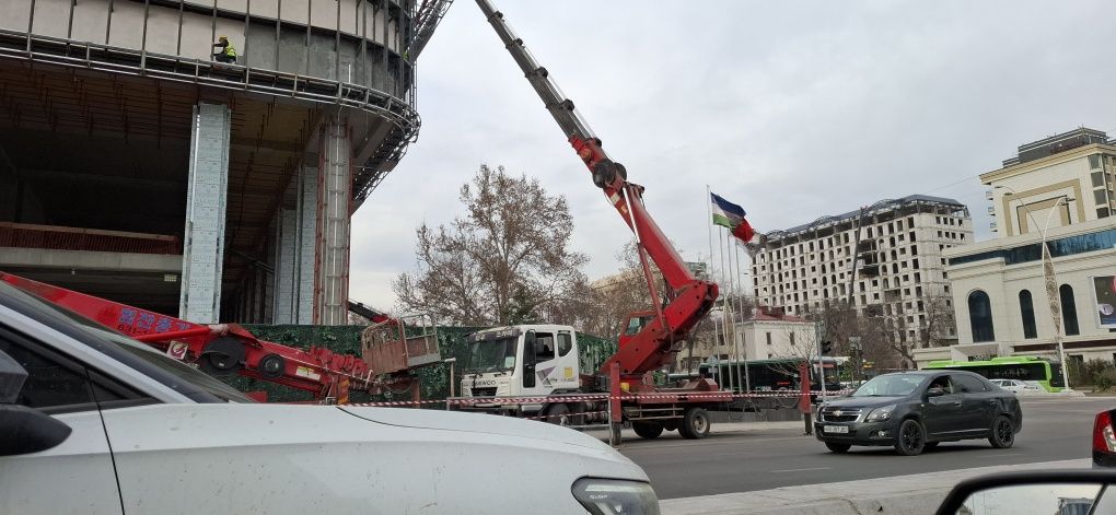 Услуга автовышки 45 до 18 метр в Ташкенте