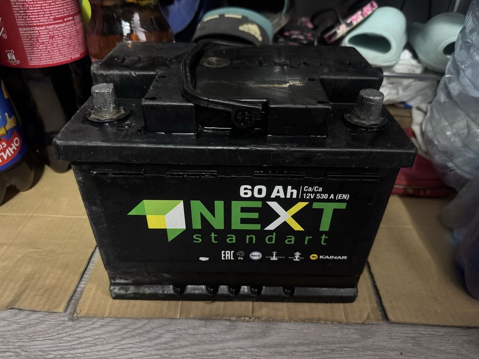 Аккумулятор 60а бу в рабочем состояний