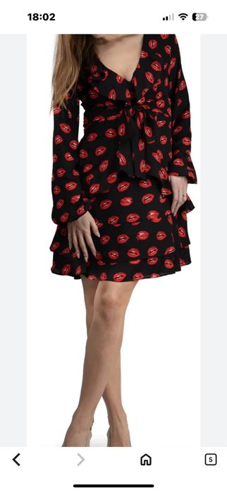 Комплект LBD little black dress, сако Zara, Guess рокли и блуза