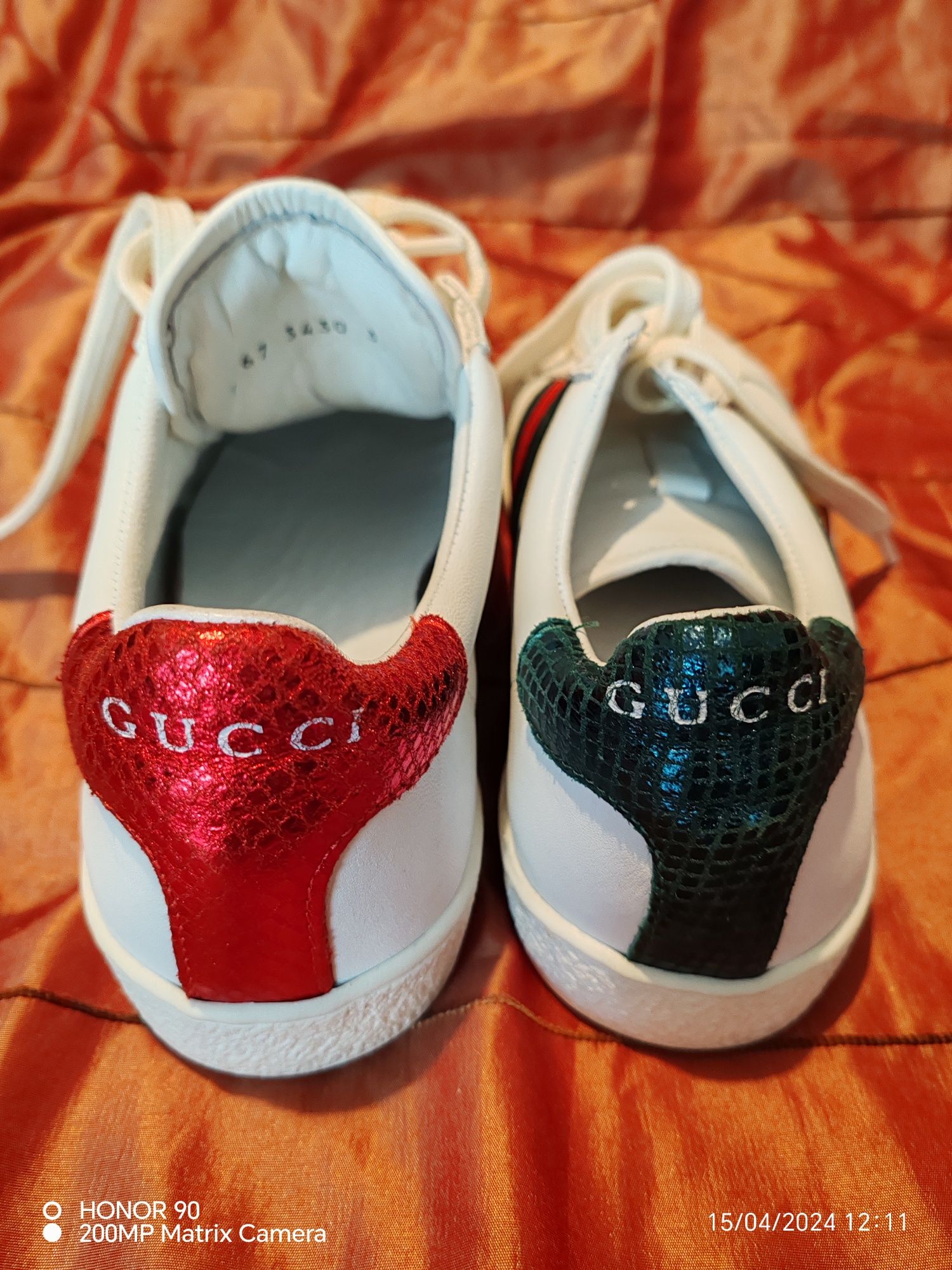 Pantofi sport casual, Gucci, piele