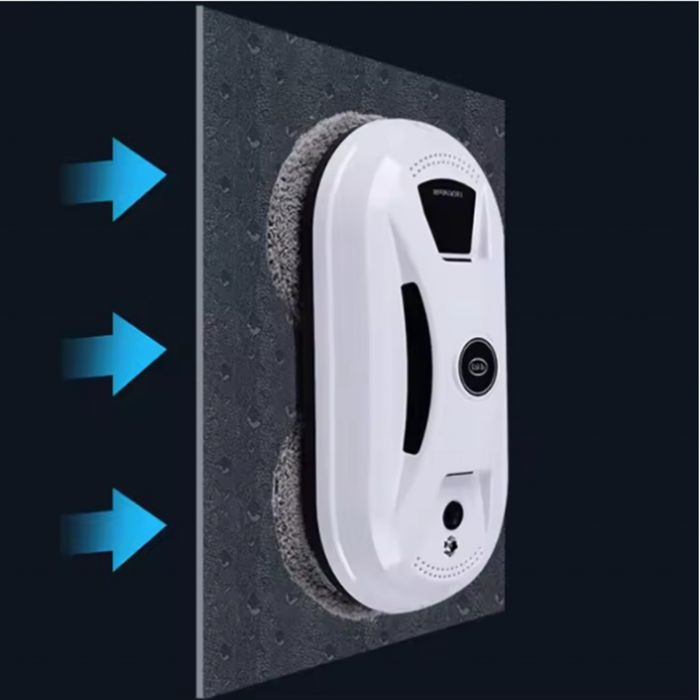 Интелигентен робот за почистване на прозорци с двойни въртящи се падов