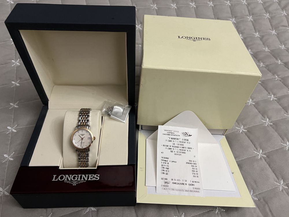 Longines elegant watch L4.309.5.12.7