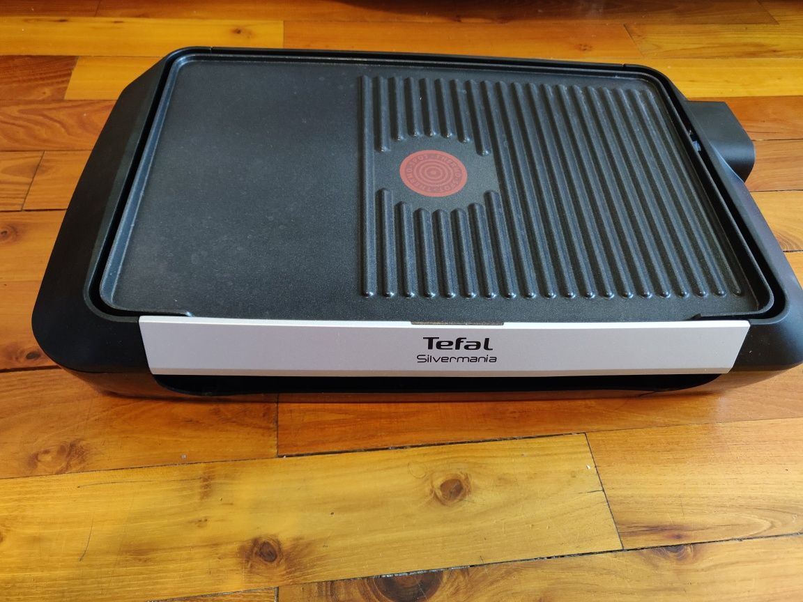 Grătar electric Tefal Plancha Silvermania