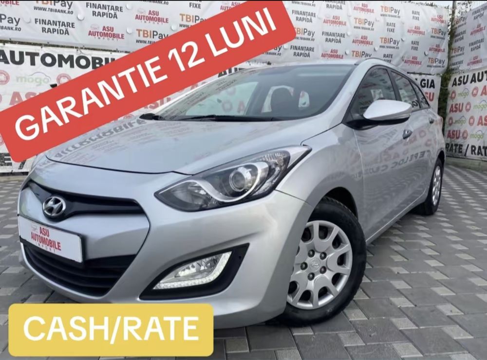 HYUNDAI I30-06/2014-1,4 D-led.navigatie,clima,ipod-GARANTIE 12 LUNI