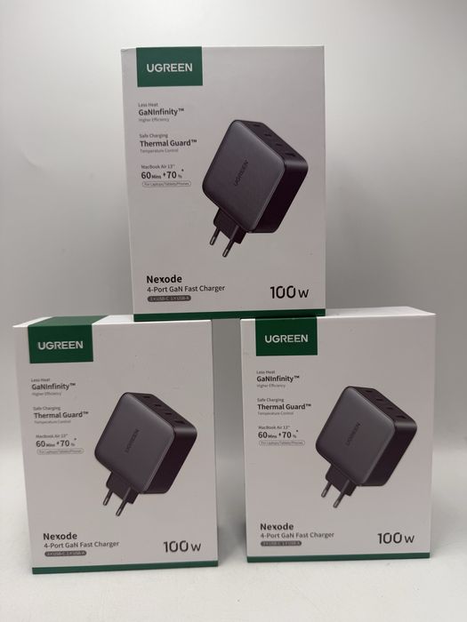 UGREEN Nexode 100W USB C GaN Charger-4 Port Sigilat B