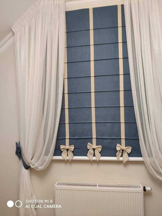 Шторы | Римские шторы | Установка карнизов | Pardalar    Rsh633