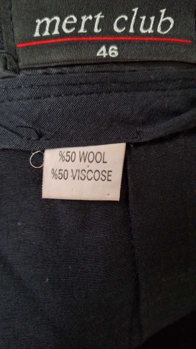 Pantaloni de costum pentru barbati, negri