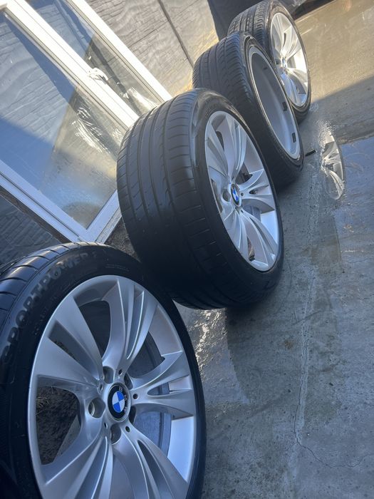Jante de aluminium cu cauciucuri pentru BMW seria 5 si X3
