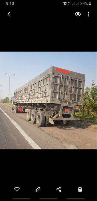 Полуприцеп сотилади.