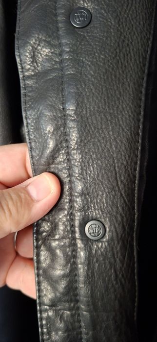 Geaca piele barbati Massimo Dutti