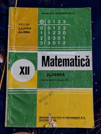 Matematica algebra cls a XII a