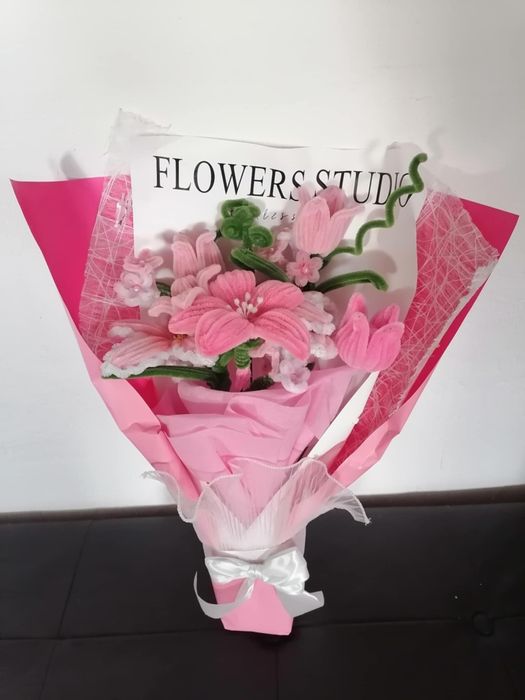 Букет вечни рози