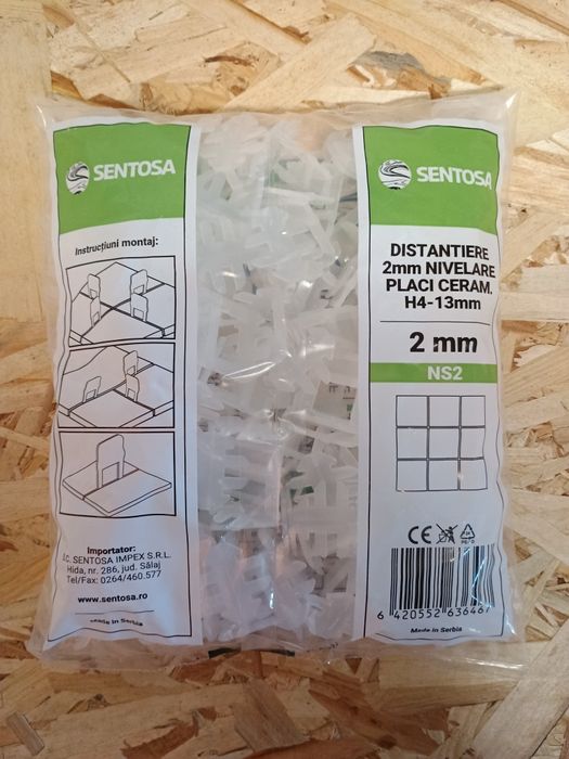 Distantiere clipsuri si pene nivelare gresie si faianta