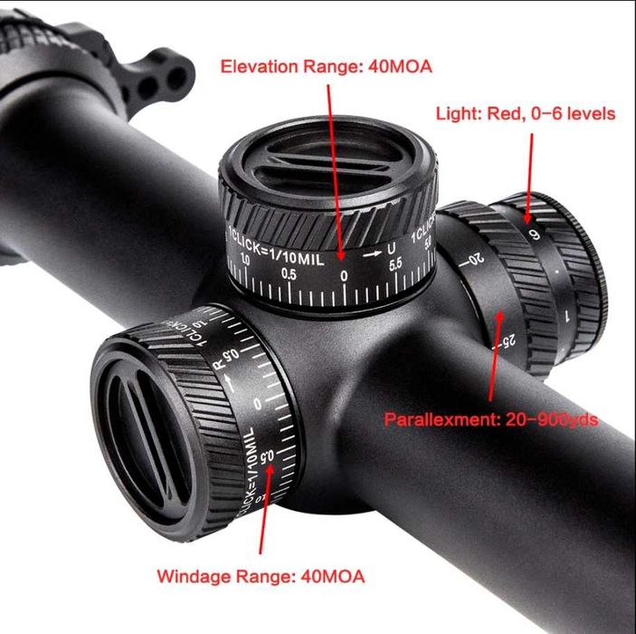 Marcool Stalker Hunting Optics 5-30X56 FFP HD
