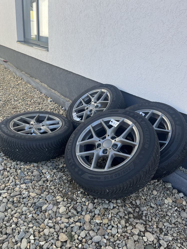 Jante BMW R16 et 30-5x120 BORBET originale+ SENZORI+ANVELOPE MICHELIN