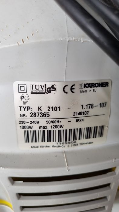 Karcher  k4 k5 pompa spălat auto aspirator