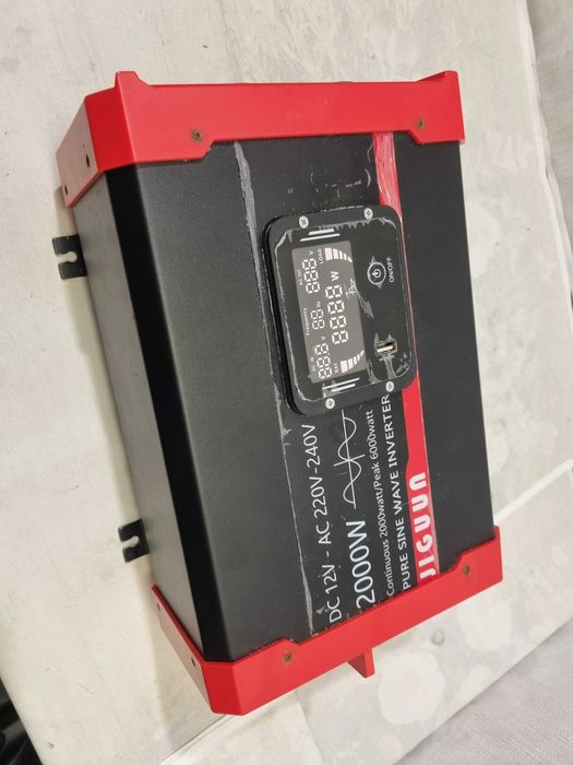 Defect Invertor JIGUUN JU2000 12v 2000w 6000w peak