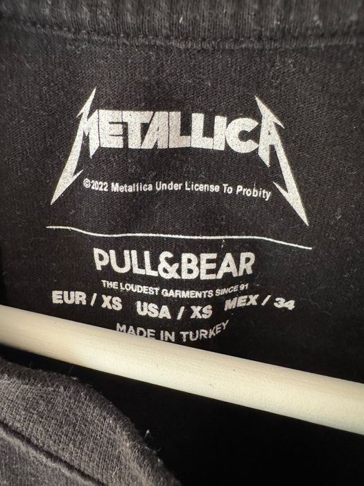 Tricou oficial Metallica Pull Bear XS