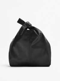 Zara Черна минималистична чанта
