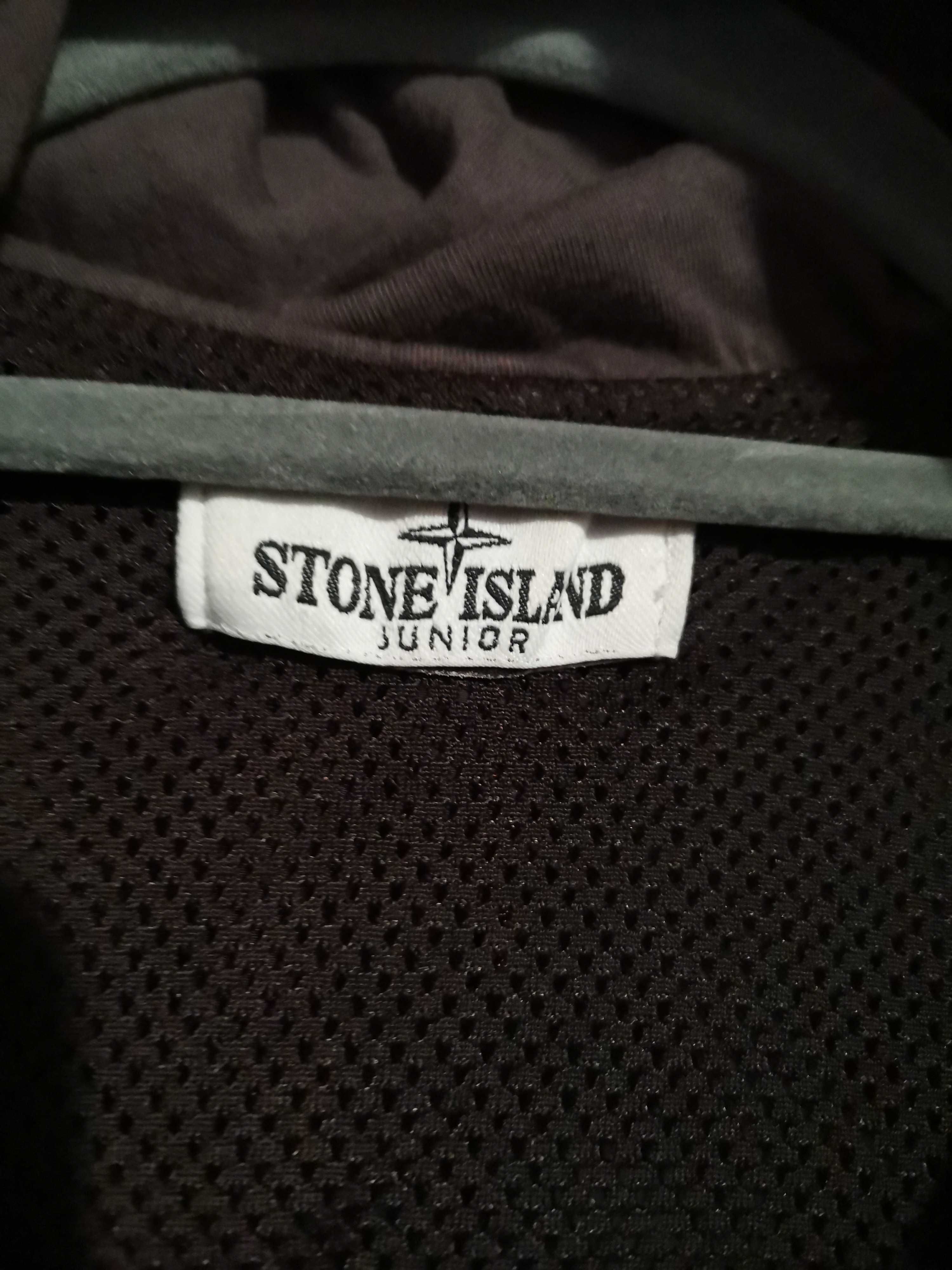 STONE ISLAND Junior Nylon Metal Hooded Jacket .