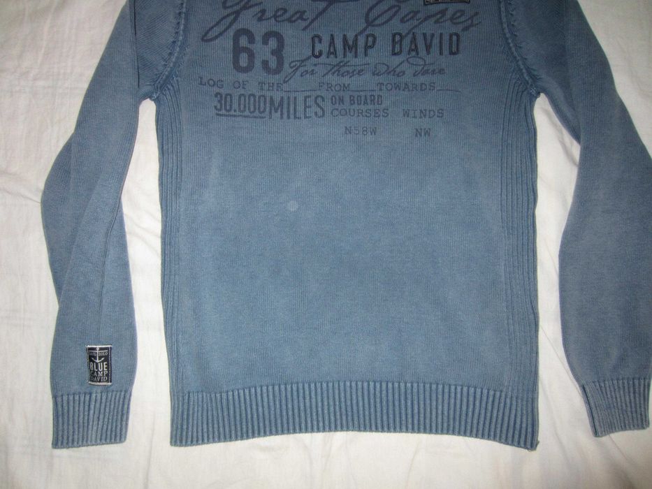 Pulover Camp David,masura L, 100% bumbac,stare foarte buna.