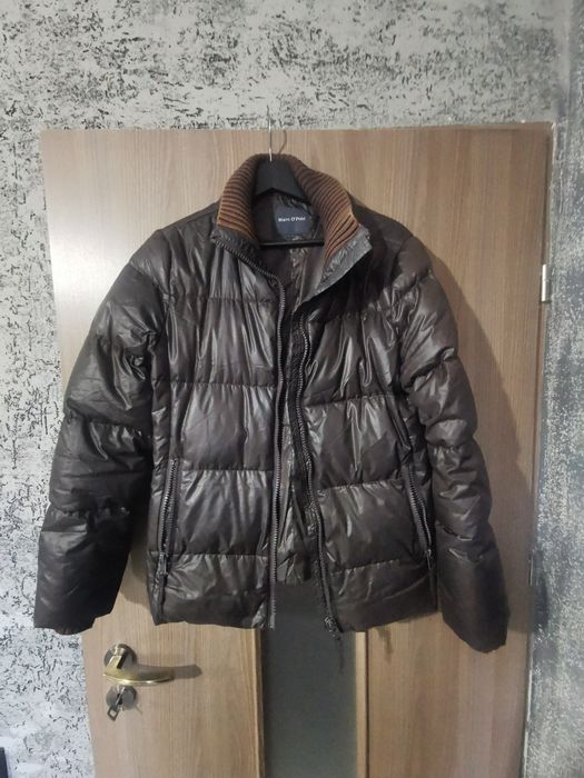 Geaca puff Marc O Polo si bluza Gant