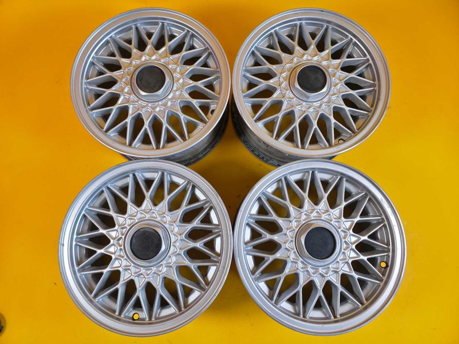 4 Jante Aliaj 4x100 14'' OEM BMW BBS E21 E30 Ursulet - COD 2225540 !
