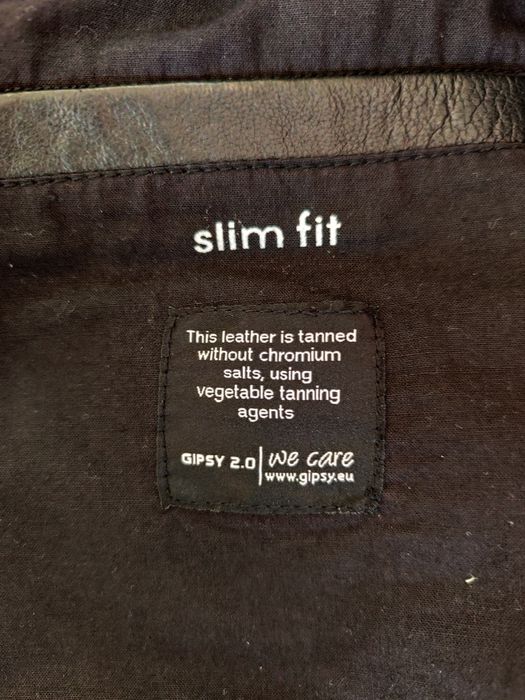 Яке от естествена кожа