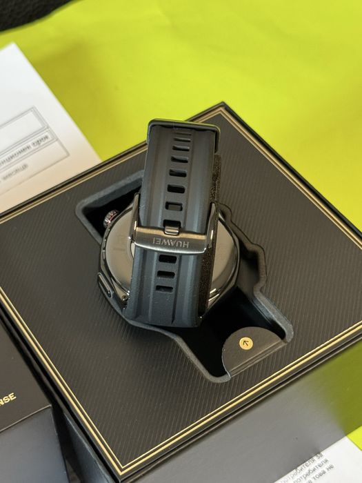 ***ЧИСТО НОВ 46mm Huawei Watch GT 6 Pro Yettel Гаранция 2027г. BLACK g