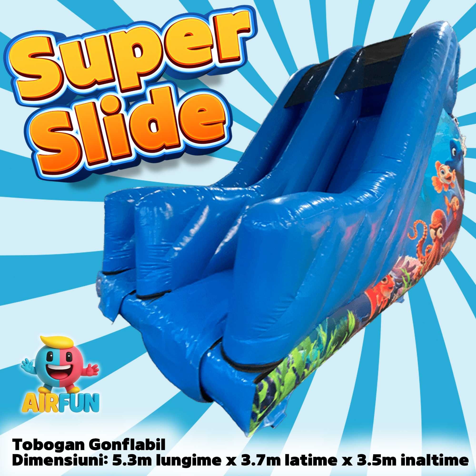 Topogane / Tobogane gonflabile, casute gonflabile pentru coii