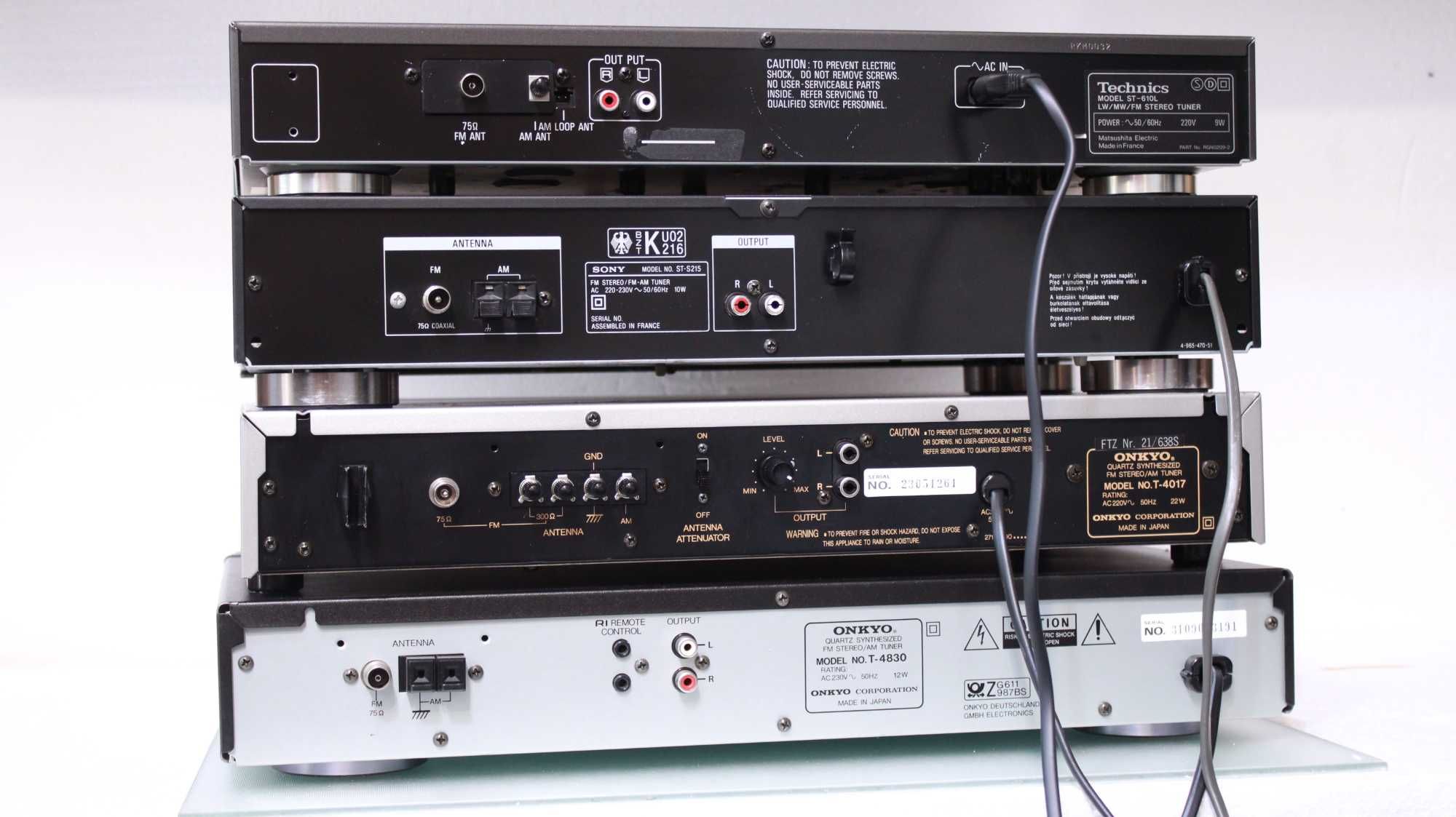 Tuner Onkyo,Sony,Technics.