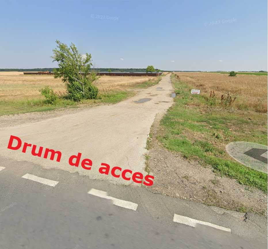 Teren de vanzare 13600mp intravilan-industrial Branesti Ilfov DN3