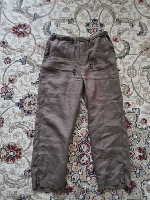 Pantaloni superbi din in