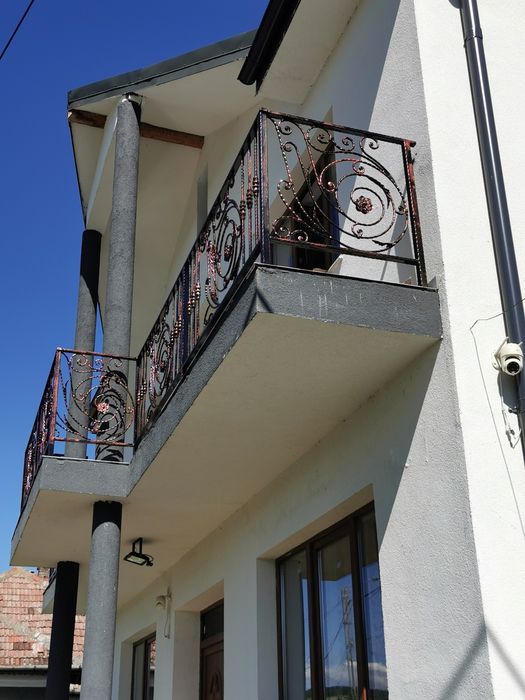 Balustrada din fier forjat