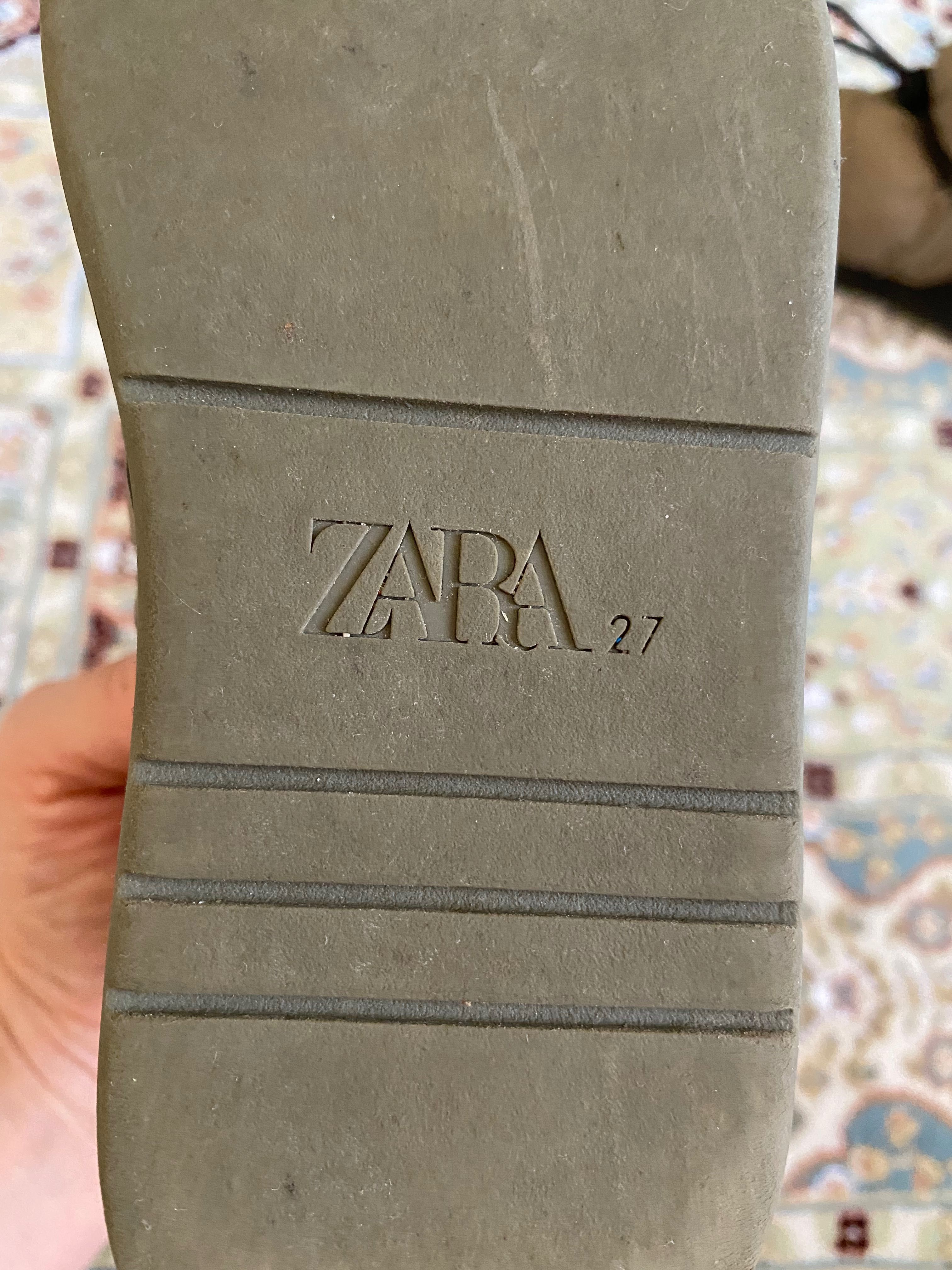 Сапоги тёплые детские Zara