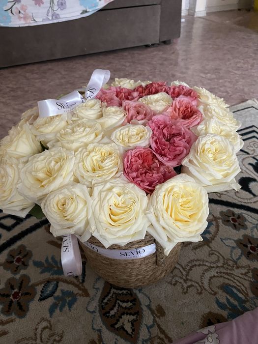 Букеты именный А цветы