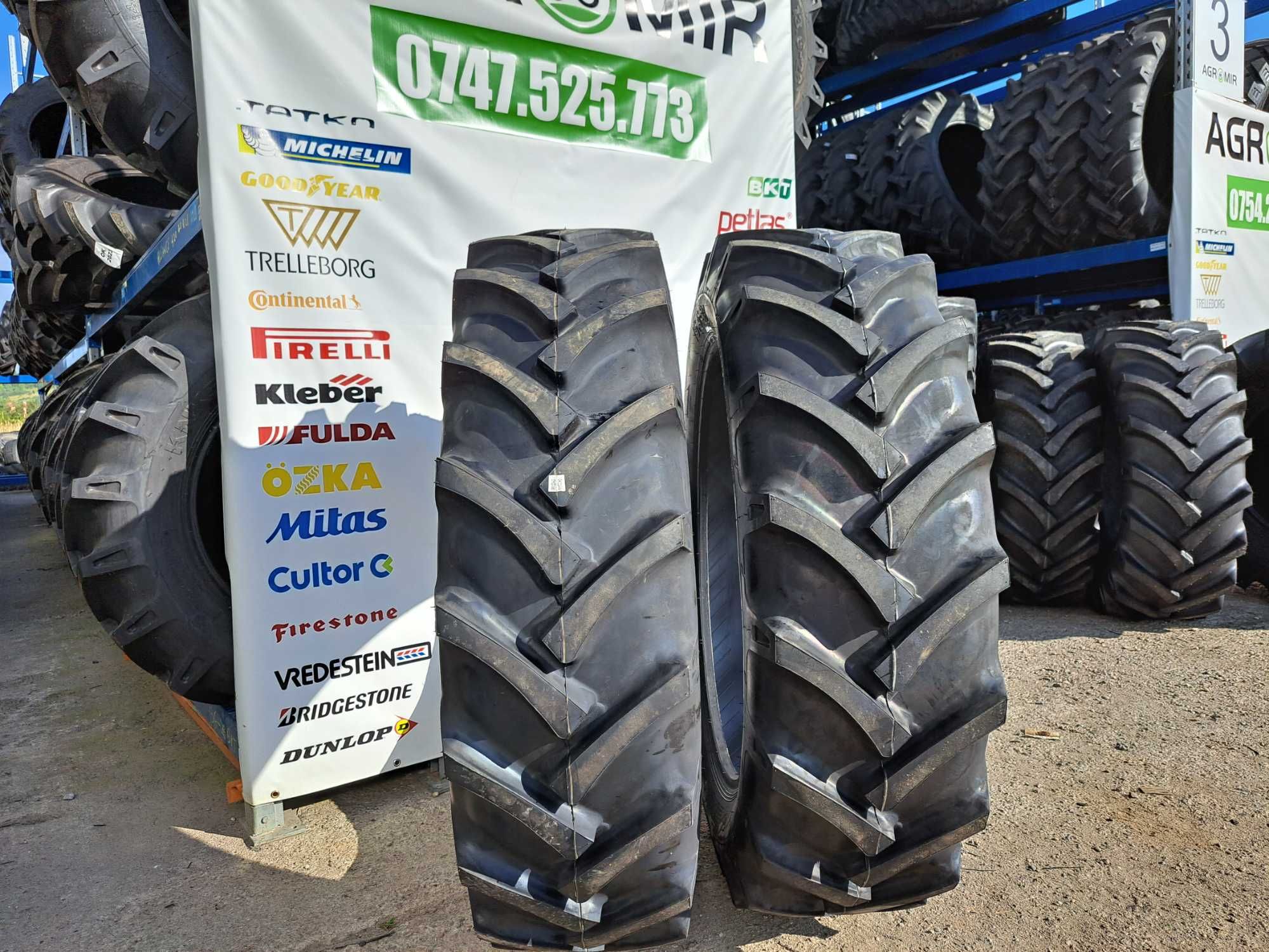 15.5-38 OZKA cu 12 pliuri cauciucuri TRACTOR U650 anvelope noi