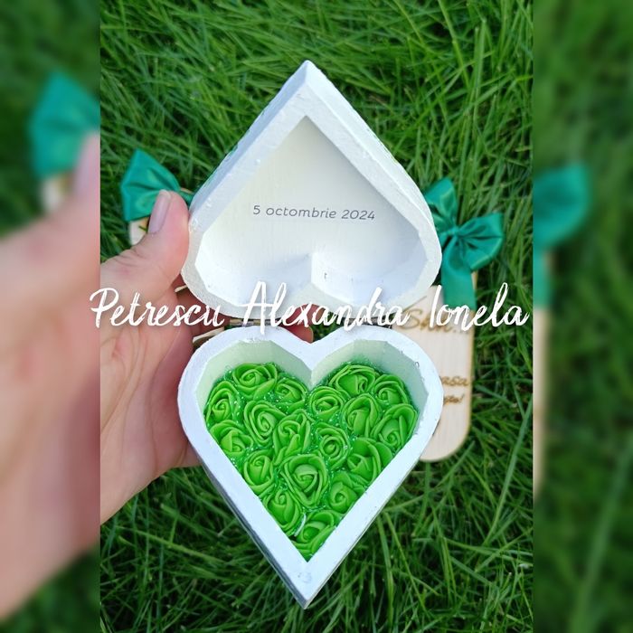 Cutie personalizata pentru verighete