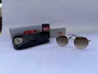 Ochelari de soare Ray Ban 3565 Jack aurii/maro degrade Noi