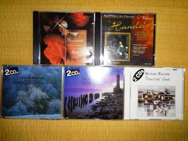 CD музика класическа, оперна, народна, църковна, природни звуци, хор