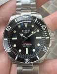 Tisell Submersible Automatic Diver 200 m No Date Submariner 40 mm