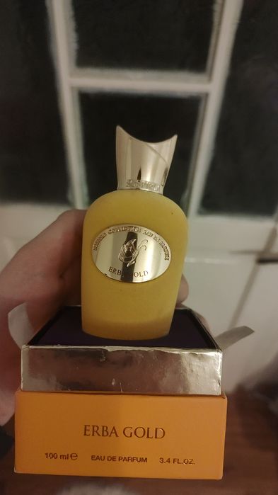 Vând parfum sospiro erba gold 100ml