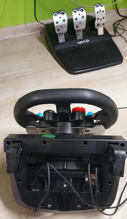 Волан Logitech G29 Driving Force + скоростен лост