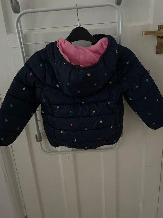 Тъмносиньо яке за момиче