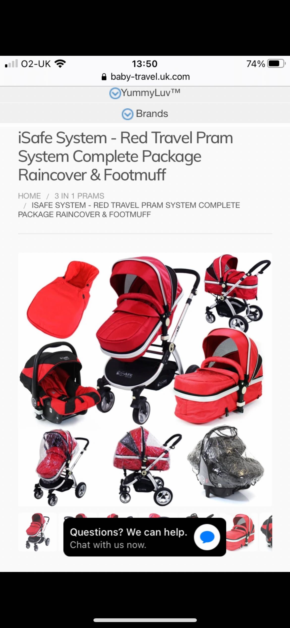 Cărucior bebeluș I Safe System 3in1 cu isofix