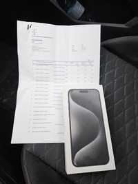 Iphone 15 Pro Max 5G Black 256Gb NOU Sigilat Factură 2 ANI GARANȚIE